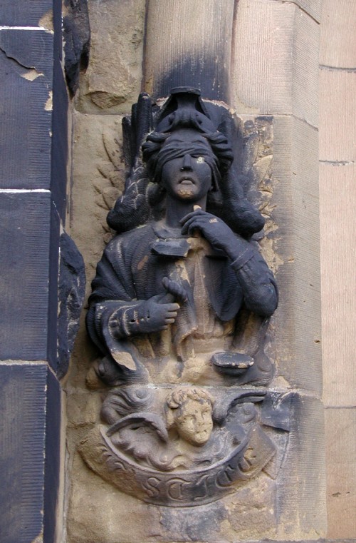 Charlottetown church carving