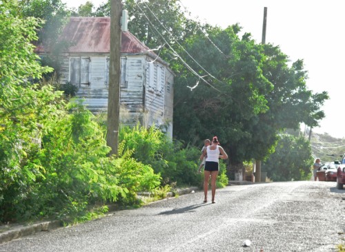 Woman on street