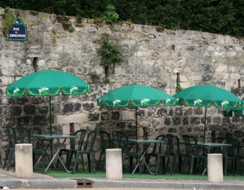 Perrier Umbrellas, Montmartre
