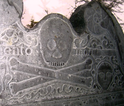 Grave stone in Concord, MA