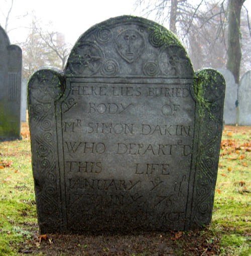 Grave in Concord Cemetery