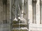 Notre Dame park fountain