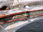 Old Skipjack boat detail